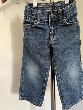 Janie and Jack Boys' Blue Denim Jeans size 2t